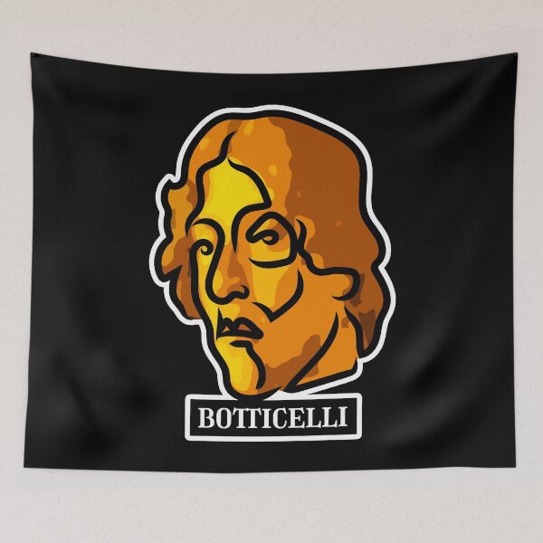 Item preview, Portrait of Boticelli designed and sold by LucieStallworth.