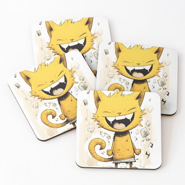 Item preview, Crazy Cute Cat designed and sold by CoolMantras.