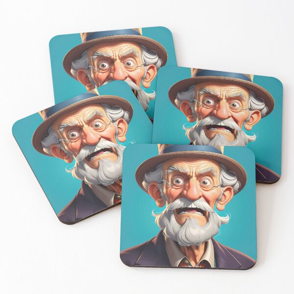 Item preview, Crazy Old Man - 2 designed and sold by cyberartstudiox.