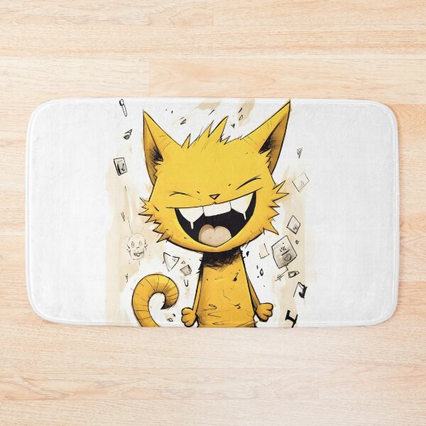 Item preview, Crazy Cute Cat designed and sold by CoolMantras.
