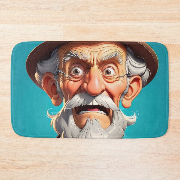 Item preview, Crazy Old Man - 2 designed and sold by cyberartstudiox.