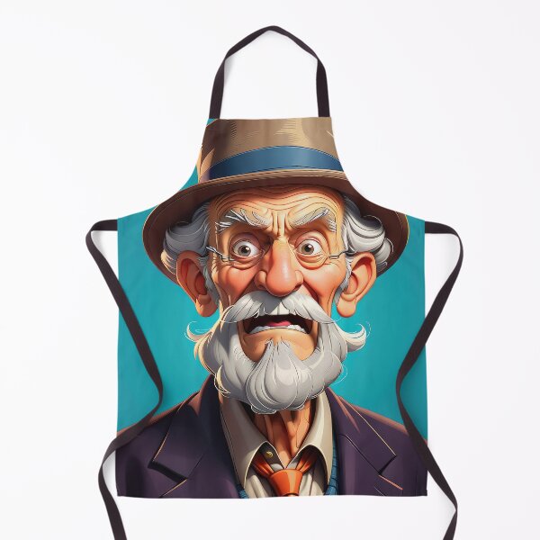Item preview, Crazy Old Man - 2 designed and sold by cyberartstudiox.