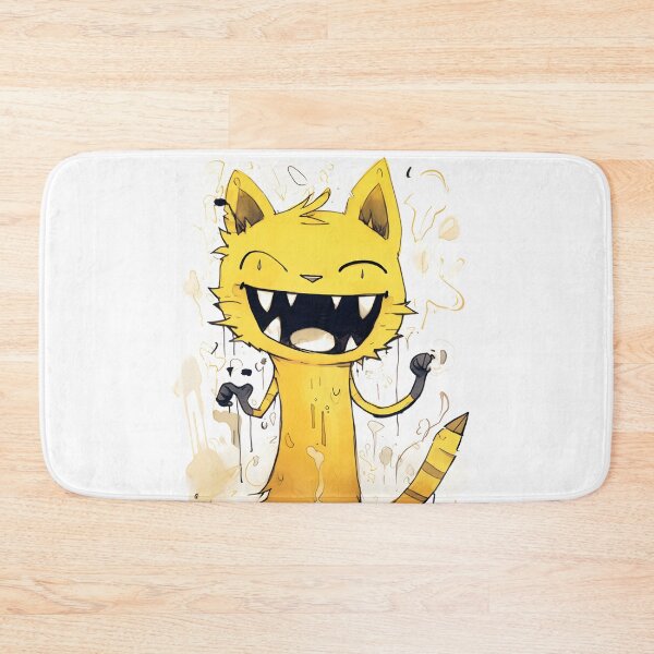 Item preview, Crazy Cute Cat designed and sold by CoolMantras.