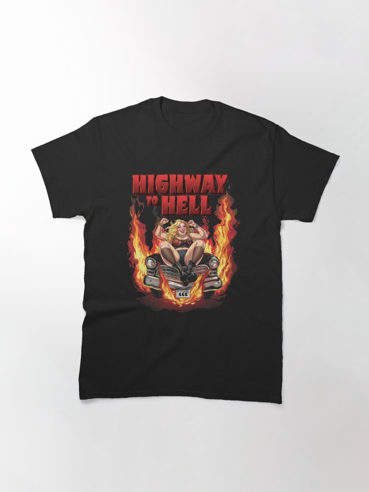 Thumbnail 3 of 7, Classic T-Shirt, Highway To Hell designed and sold by vieke.