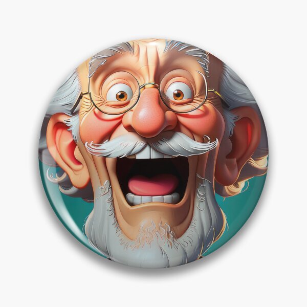 Item preview, Crazy Old Man - 3 designed and sold by cyberartstudiox.