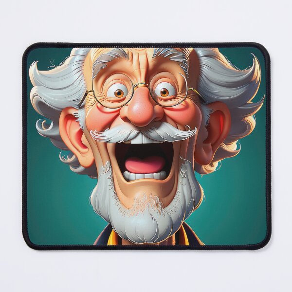 Item preview, Crazy Old Man - 3 designed and sold by cyberartstudiox.