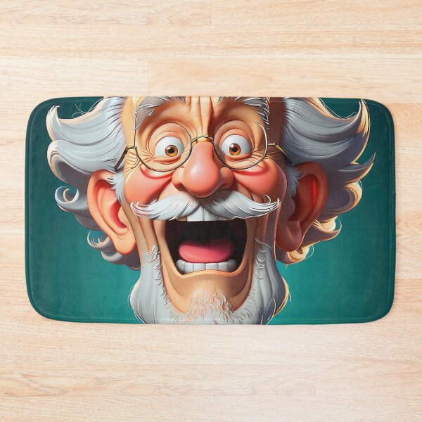 Item preview, Crazy Old Man - 3 designed and sold by cyberartstudiox.