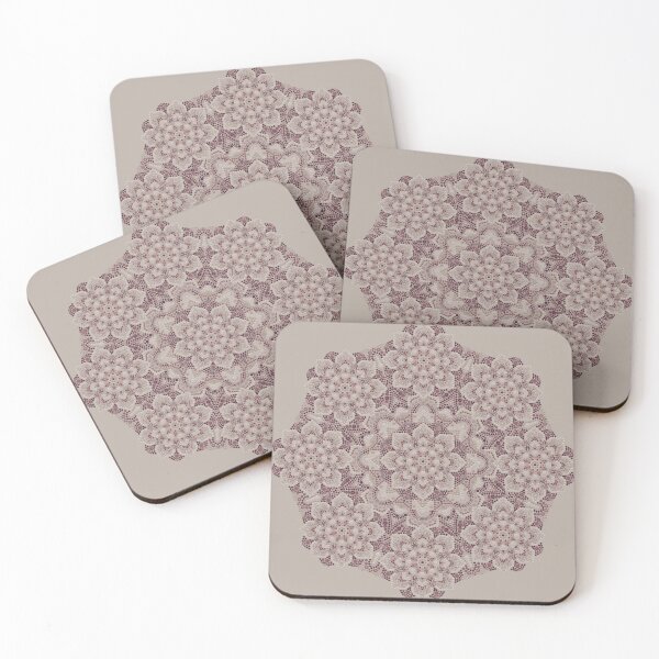 Item preview, Dot Mandala - 08 - Beige designed and sold by JoanNinjaHen.