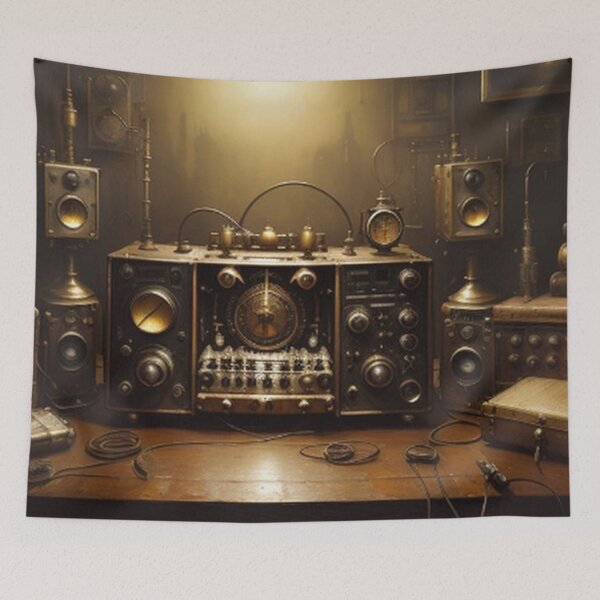 Item preview, Classic Vintage Steampunk Radios designed and sold by TheDarkWardrobe.