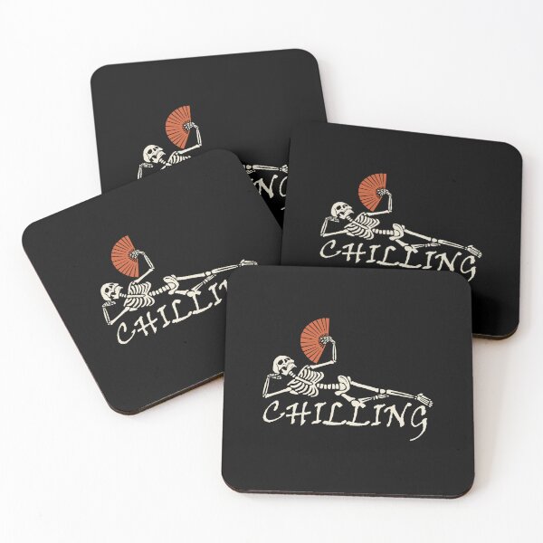Item preview, The Chilling Skeleton designed and sold by printcraft-tree.