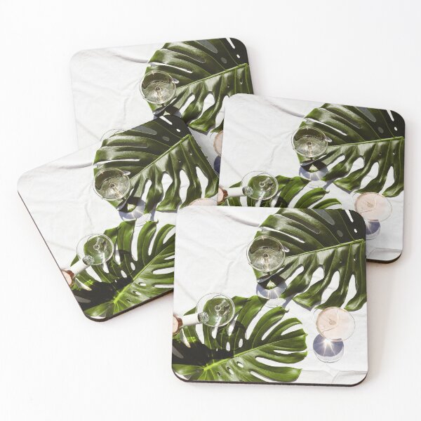 Item preview, Monstera Tropical Palm Leaf, Summer Drinks, Refreshing designed and sold by newburyboutique.