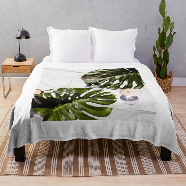 Item preview, Monstera Tropical Palm Leaf, Summer Drinks, Refreshing designed and sold by newburyboutique.