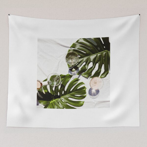 Item preview, Monstera Tropical Palm Leaf, Summer Drinks, Refreshing designed and sold by newburyboutique.