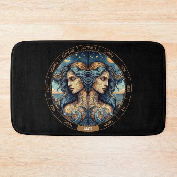 Item preview, ZODIAC Gemini - Astrological GEMINI - GEMINI - ZODIAC sign - Van Gogh style - 1 designed and sold by ArtProjectShop.