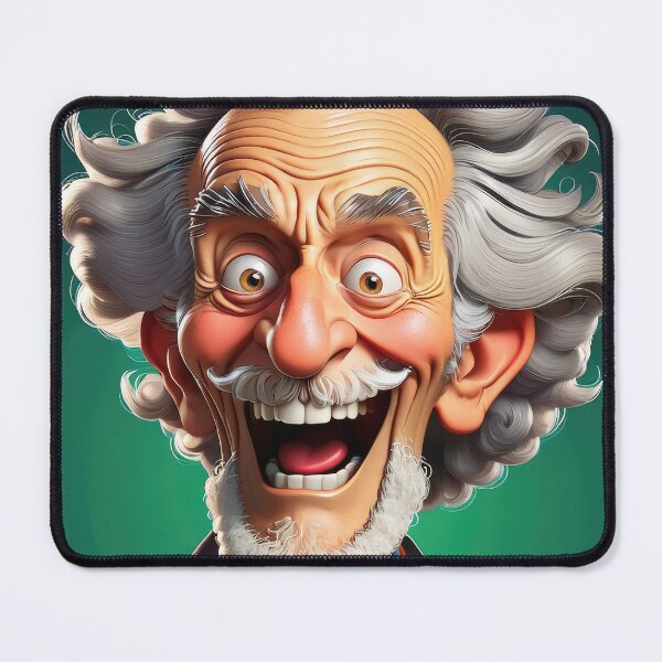 Item preview, Crazy Old Man - 4 designed and sold by cyberartstudiox.