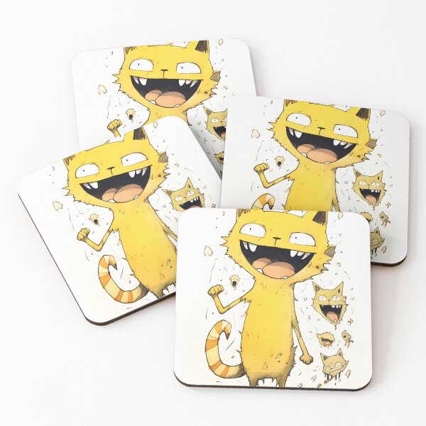 Item preview, Crazy Cute Cat designed and sold by CoolMantras.