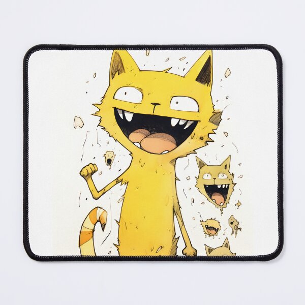 Item preview, Crazy Cute Cat designed and sold by CoolMantras.