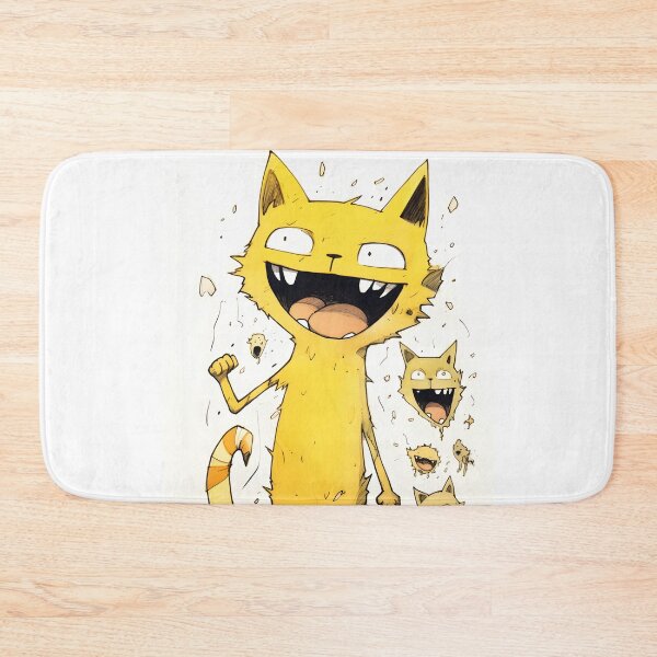 Item preview, Crazy Cute Cat designed and sold by CoolMantras.