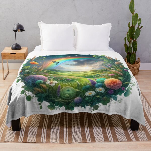 Item preview, Rainbow Happy St Patricks Day Landscape designed and sold by Expressions-Sel.