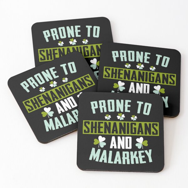 Item preview, Prone to Shenanigans and Malarkey St Patricks Day designed and sold by RR-Arts.