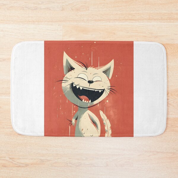Item preview, Crazy Cute Cat designed and sold by CoolMantras.