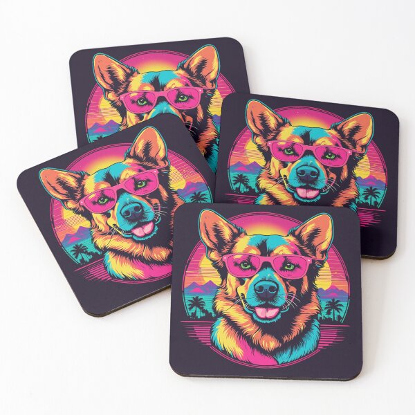 Item preview, When your little dog wears glasses, every day is a surprise fashion show. designed and sold by Pulsant  Paintings.
