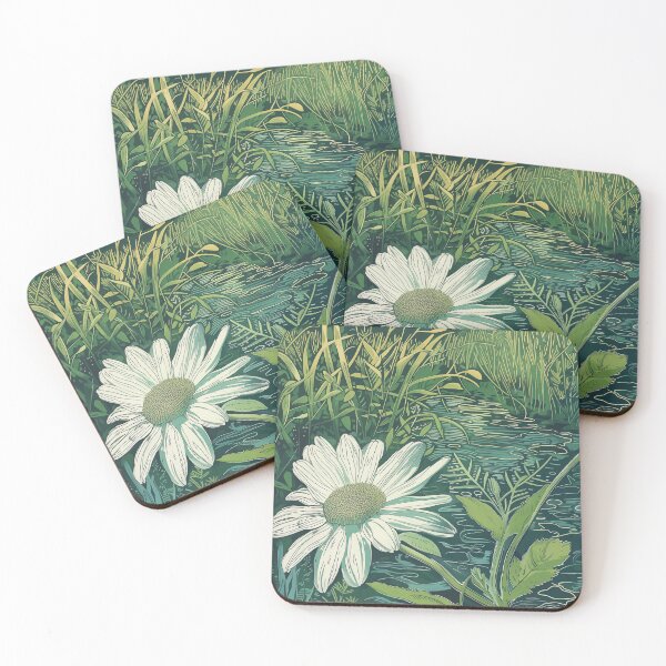Item preview, Daisies by the river designed and sold by WebBoutique.