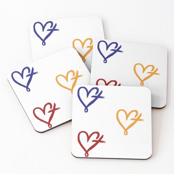 Item preview, Three hearts with cross_3 Stickers & Magnets designed and sold by EternalRock.