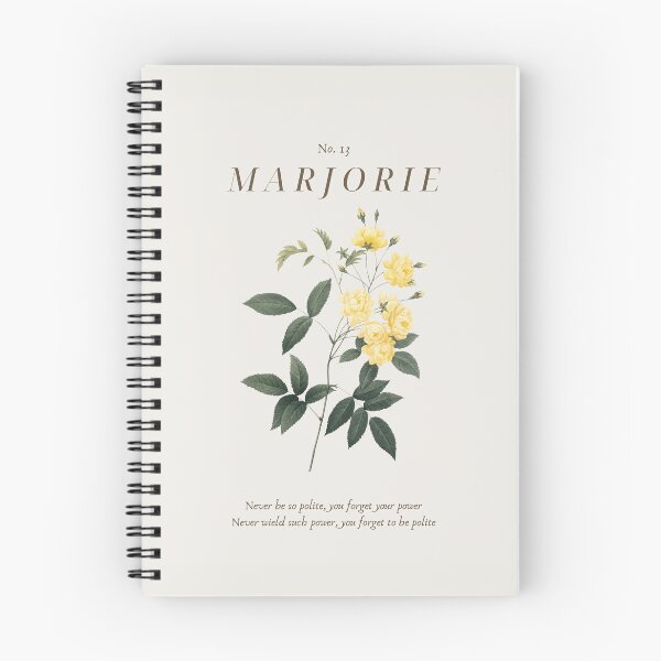 Item preview, marjorie poster, minimalist elegant  designed and sold by Daylight Co Creatives.