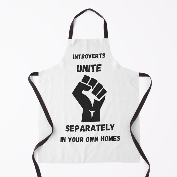 Item preview, Introverts unite separately in your own homes designed and sold by Garna-kvitka.