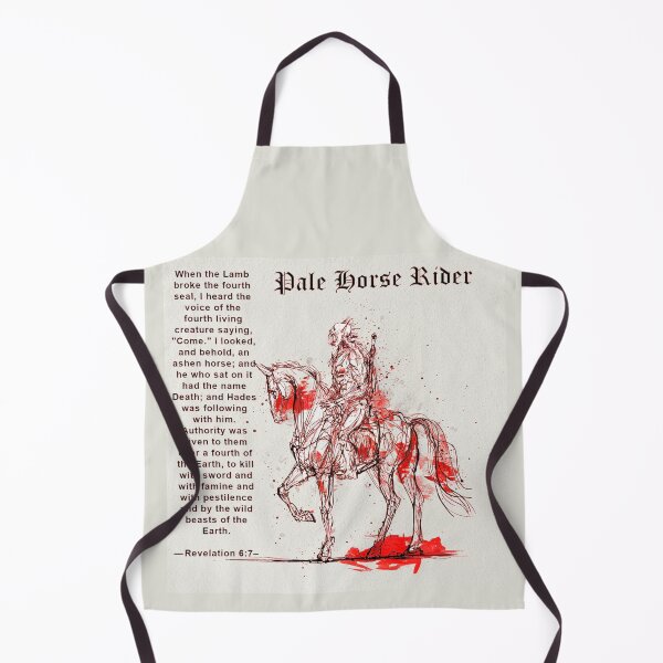 Item preview, Discover the Haunting Image: Fourth Horseman of the Apocalypse designed and sold by Sanctum Icons.