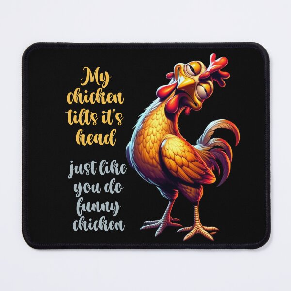 Item preview, My chicken tilts it's head just like you designed and sold by ArtFeverShop.