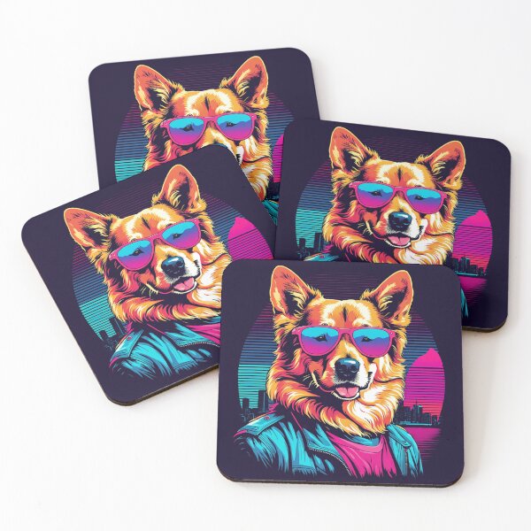 Item preview, Chic canine because fashion is a state of mind, even for our furry friends. designed and sold by Pulsant  Paintings.
