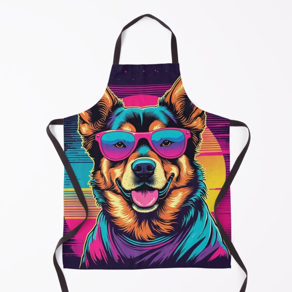 Item preview, When your little dog adopts a look that perfectly matches their 'ruff' incredible. designed and sold by Pulsant Paintings.