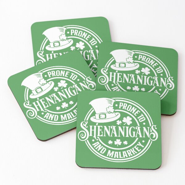 Item preview, Prone to Shenaningans and Malarkey St Patricks Stamp designed and sold by RR-Arts.