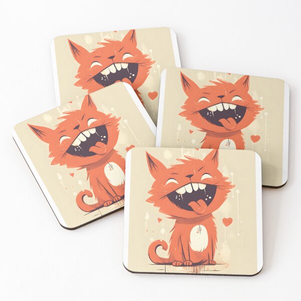 Item preview, Crazy Cute Cat designed and sold by CoolMantras.