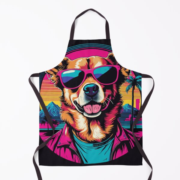 Item preview, When your little dog adopts glasses that are as unique as their pawprint on your heart. designed and sold by Pulsant Paintings.