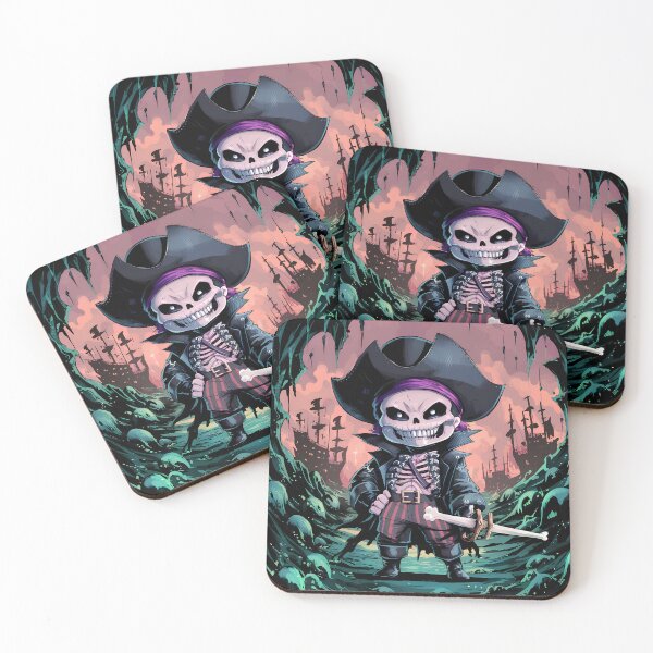 Item preview, Skeleton pirate on the sea designed and sold by Paul-Place.