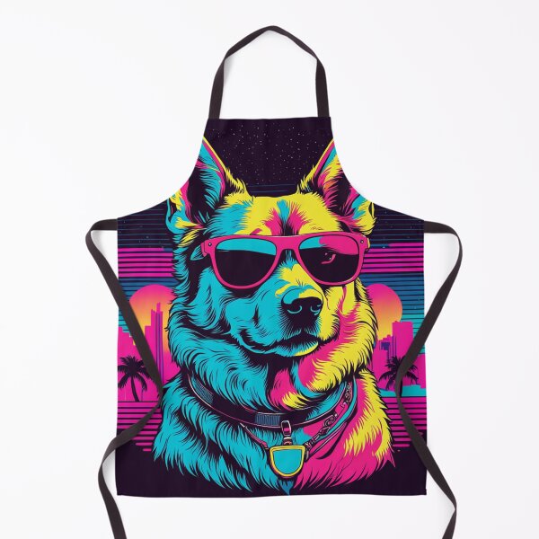 Item preview, When your little dog adopts glasses that are as unique as their pawprint on your heart. designed and sold by Pulsant Paintings.
