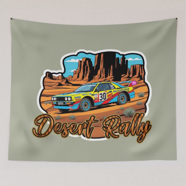 Item preview, Cool Desert Rally Racing Car designed and sold by TheArtOfPat.