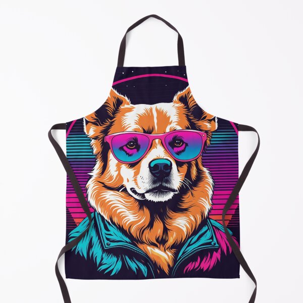 Item preview, When your little dog adopts glasses that reflect their shining personality designed and sold by Pulsant Paintings.