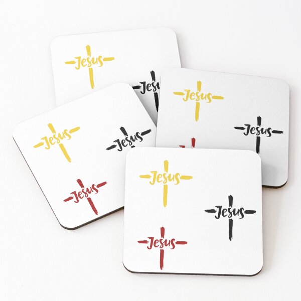 Item preview, Cross with the inscription Jesus_3 Stickers & Magnets designed and sold by EternalRock.