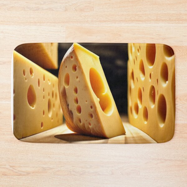 Item preview, Swiss Cheese Slice Decor designed and sold by Rorulent.