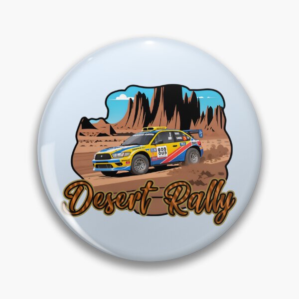 Item preview, Cool Desert Rally Racing Car designed and sold by TheArtOfPat.