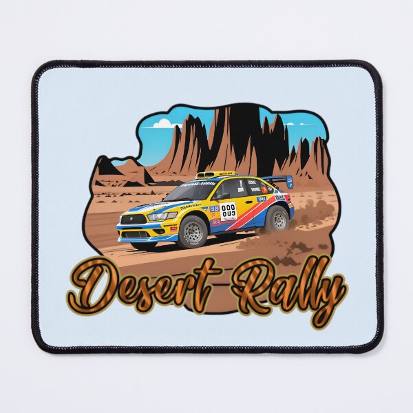 Item preview, Cool Desert Rally Racing Car designed and sold by TheArtOfPat.