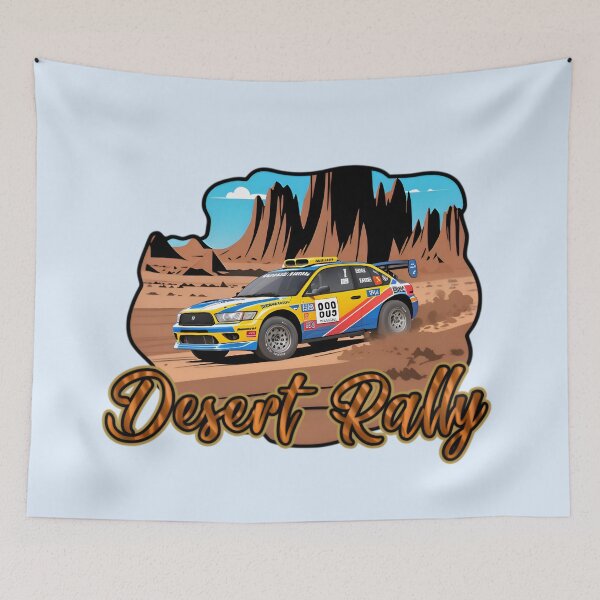 Item preview, Cool Desert Rally Racing Car designed and sold by TheArtOfPat.