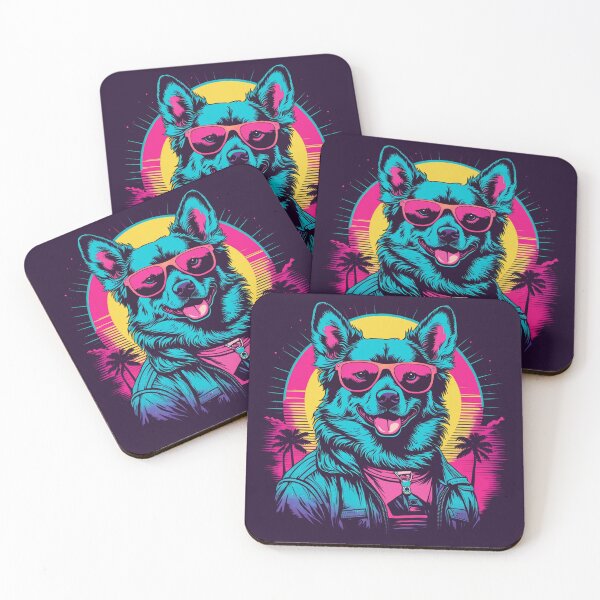 Item preview, When your little dog decides that every day deserves to be lived with style and a pair of elegant glasses designed and sold by Pulsant  Paintings.