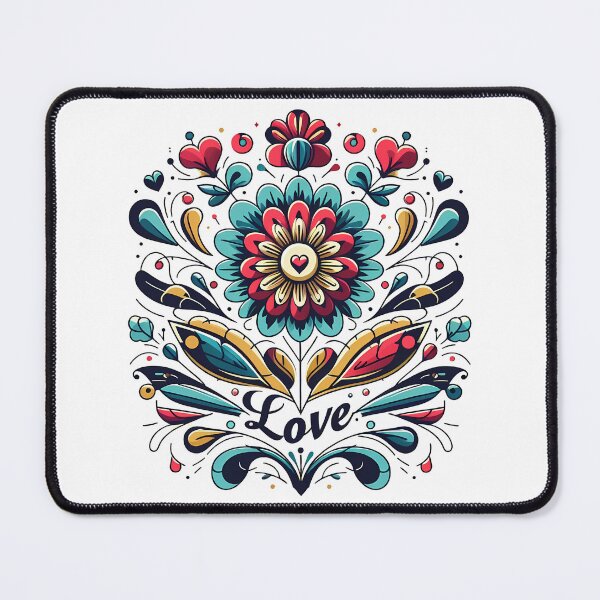 Item preview, Love Vintage Flower colorful flower design designed and sold by LV-creator.