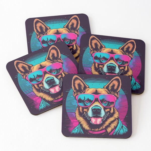 Item preview, When your little dog adopts glasses that reflect the infectious joy they bring to your life designed and sold by Pulsant  Paintings.