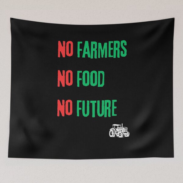 Item preview, No Farmers No Food No Future. Farmers Protest designed and sold by Rebel-Design.